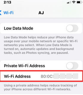 乌海苹果乌海mac维修如何在iPhone查找MAC地址