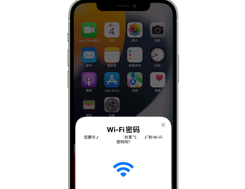 乌海苹果15维修店分享iPhone15如何共享Wi-Fi密码 