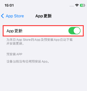 乌海苹果15维修中心如何让iPhone15APP自动更新 乌海苹果15维修中心如何让iPhone15APP自动更新