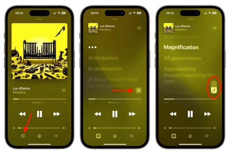 乌海苹果服务网点分享iOS 16.2 全新功能：在 iPhone 或 iPad 上使用 Apple Music 唱歌 